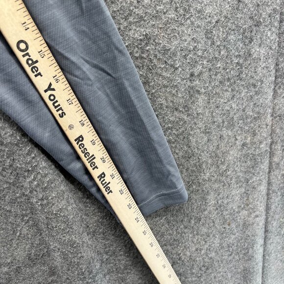 Nike Pullover Mens Medium Gray Athletic Training Shirt Dri-Fit Quarter Zip - Picture 5 of 11